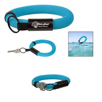 Image of 100 Customized Floating Wristband Key Holder - Water Safe & High ...