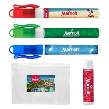 Image of 150 Promotional Fun In The Sun Beach Kit - UV Protection