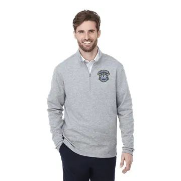12 Customized Men's RIGI Eco Knit Quarter Zip - Moisture Wicking & ...
