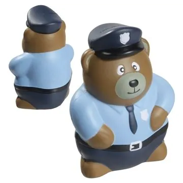 Image of 100 Custom Police Bear - Stress Reliever - Polyurethane