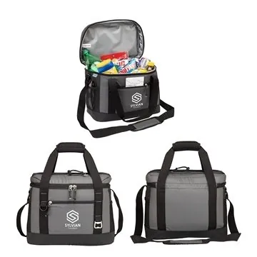 Image of 6 Customized iCOOL Aspen 24-Can Cooler Bag - Insulated & Water ...