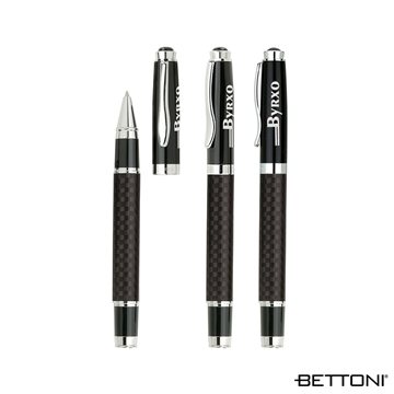 Image of 13 Promotional Grenado Bettoni Rollerball Pen - Carbon Fiber
