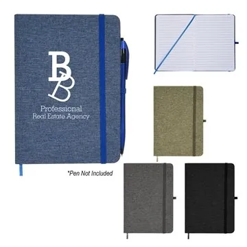Image of 150 Customized Portland Recycled Journal - Cotton Cover