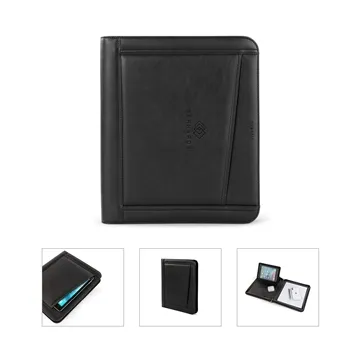 6 Custom Bugatti Tech Writing Case - Vegan Leather & Tablet Stand