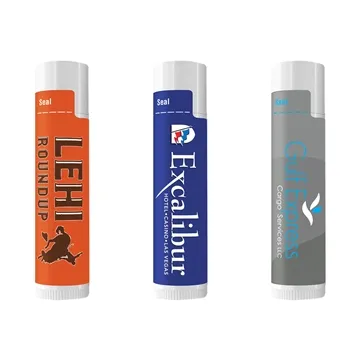 Image of 150 Promotional Economy Petroleum Lip Balm in White Tube - USA ...