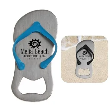 Image of 200 Customized Sandal Bottle Opener - Removable Straps