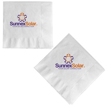 Image of 50 Promotional Full Color Beverage Napkin - 2 Ply