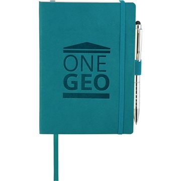 Image of 96 Custom 5" x 7" Revello Soft Bound JournalBook - FSC Mix & ...