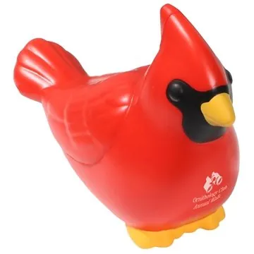 Cardinal - Stress Reliever - Red Bird - Polyurethane