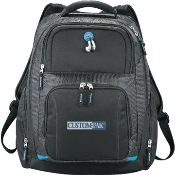 Image of 12 Custom Zoom TSA 15" Computer Backpack - TSA Friendly & Multi ...
