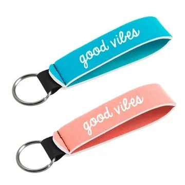 Image of 150 Customized Neoprene Wrist Strap Key Holder