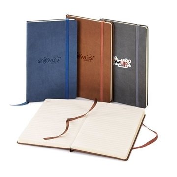 Image of 38 Custom Classico Vinyl Hard Cover Journal Notebook - 5 1/8" x 8 ...
