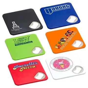 Image of 250 Custom Econo Bottle Opener Coaster - EVA Foam