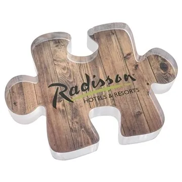 Image of 13 Custom FULL COLOR ACRYLIC PUZZLE PIECE AWARD