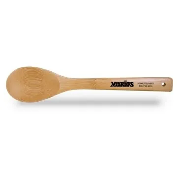 Image of 250 Custom Bamboo Spoon - Heat Resistant & Antibacterial