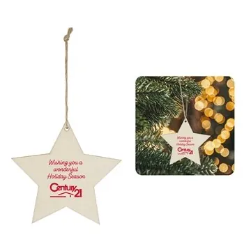 Image of 250 Promotional Star Ornament - Hanging