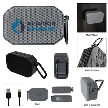 15 Custom Mini Magnet Speaker With Carabiner