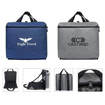 Image of 6 Promotional Montgomery Stadium Cooler Seat Backpack - 18-Can & ...