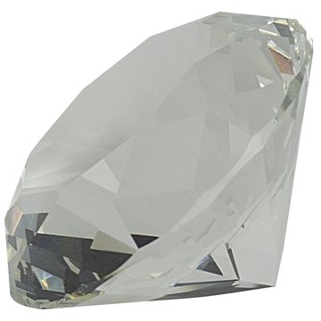 Image of 150 Promotional Crystal Diamond Paperweights - Desk Accessory