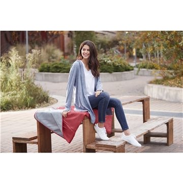 Image of 48 Custom Roll up Picnic Blanket with Carrying Strap - Waterproof ...