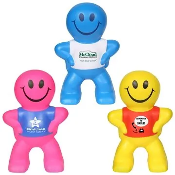 Image of 100 Custom Captain Smiley - Stress Reliever