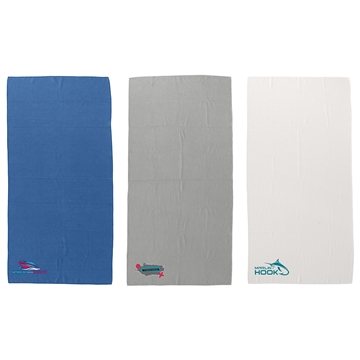 Seaside 30 x 60 Waffle Microfiber Beach Towel - Ultra Absorbent & Lightweight