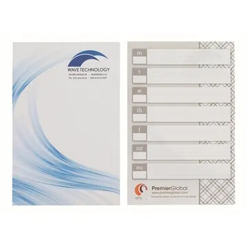 Image of 500 Customized Souvenir Sticky Note 6" x 9" Large Pad, 50 sheet