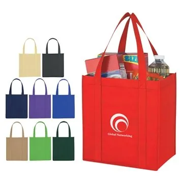 Image of 250 Customized Non-Woven Avenue Shopper Tote Bag - Water-Resistant