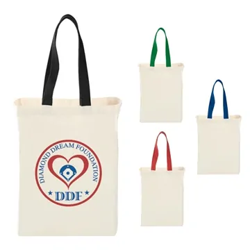 Image of 150 Custom Nebraska 5 oz Cotton Canvas Grocery Tote - Reusable & ...