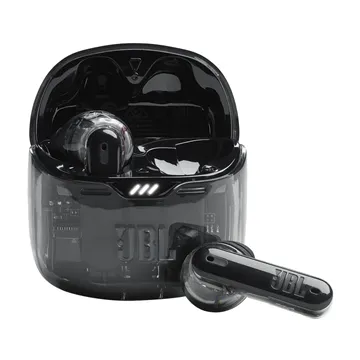 JBL Tune Flex True Wireless Headphones - Black Ghost Edition - Noise Cancelling & Waterproof