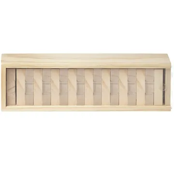 Image of 40 Customized Tumbling Tower Wood Block Stacking Game - All Ages
