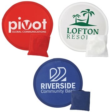 Flip-Out Flyer Fan - Polyester & Dual Purpose