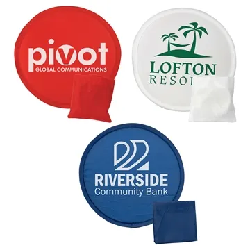 Flip-Out Flyer Fan - Polyester & Dual Purpose