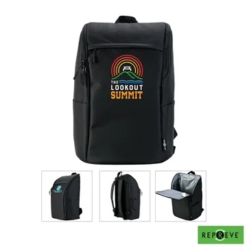 25 Custom Coral Repreve RPET 20-Can Backpack Cooler - Recycled ...