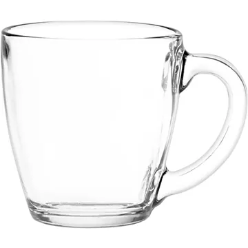 Image of 72 Custom 16 oz Glass Bistro Coffee Mug
