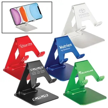 Image of 100 Promotional Aluminum Phone Holder and Tablet Stand - ...