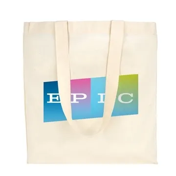 Image of 150 Promotional Natural Economy Tote - Cotton & 26" Handles
