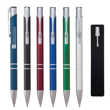 Image of 250 Promotional The Venetian Pen - Aluminum & Plunger Action