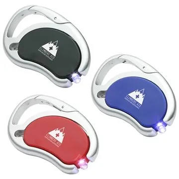 Image of 200 Custom Carabiner Swivel Light & Pen - LED Light