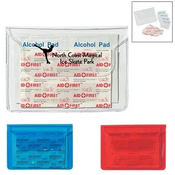 Image of 250 Promotional First Aid Pouch - Travel Size