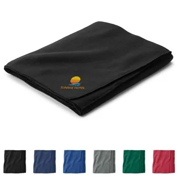 Image of 50 Promotional Budget Fleece Blanket - Lightweight & Polyester