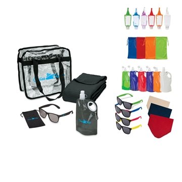 Image of 13 Customized Hermosa 5 Piece Outdoor Fun Set - Clear Stadium ...