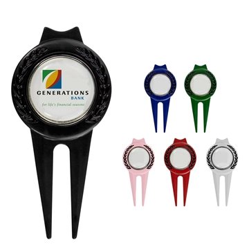 Image of 50 Promotional Tour Divot Tool With Magnetic Marker - Ergonomic & ...
