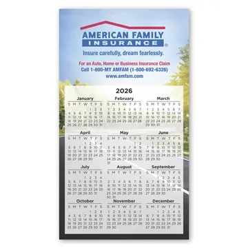 Image of 250 Promotional Calendar Large Magnet 3-29/32 x 6-15/16