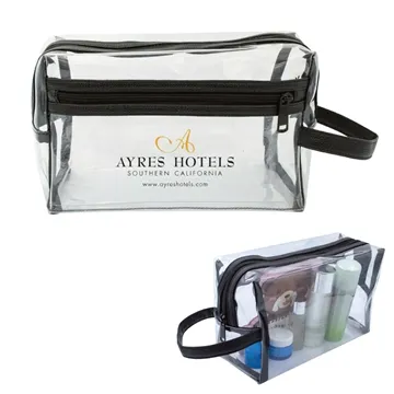Custom Clear Toiletries Travel Kit