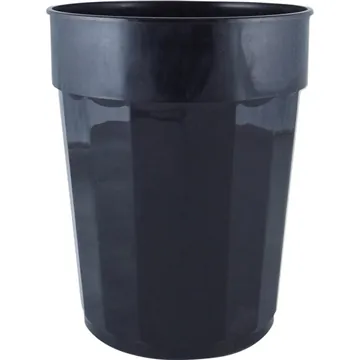 22 oz Squat Fluted Plastic Stadium Cup - USA Made & BPA Free