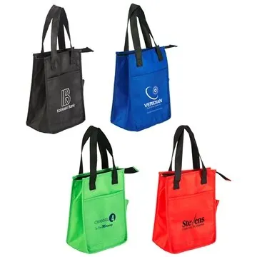 Image of 100 Customized Lightning Sack Insulated Lunch Bag - Thermal Lined