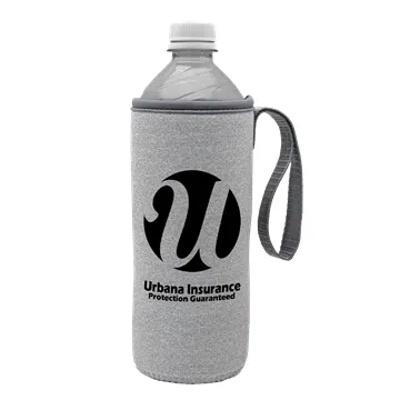 Image of 250 Custom Water Bottle Caddy With Carry Strap - Foam Insulated