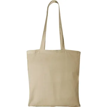 Image of 250 Customized Carolina 4 oz Cotton Canvas Tote - Reinforced ...