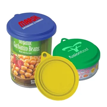 Image of 250 Promotional Food Can Lid - USA Made